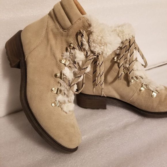 Sam Edelman Darrah 2 Winter Ankle Bootie Sand 8.5 - Picture 3 of 12